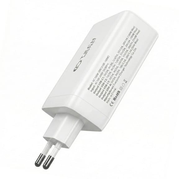 Tech-Protect Power Delivery Ladegerät 100W – USB Ladegerät mehrere Geräte mit USB C und USB A Ports – Weiteres Produktbild 2 Tech-Protect Power Delivery Ladegerät 100W – USB Ladegerät mehrere Geräte mit USB C und USB A Ports – Weiteres Produktbild 2