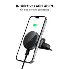 Tech-Protect MM15W – Kabellose Ladehalterung Auto MagSafe Handyhalterung Auto mit 15W Wireless Charging  – Produktbild 4