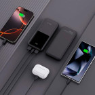 Tech-Protect Powerbank PB01 – 22.5W,  mehrere USB Ports, LED – für Smartphones und andere Geräte – 10.000 mAh – Produktbild 6