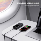 Tech-Protect Powerbank PB02 – 22.5W,  mehrere USB Ports, LED – für Smartphones und andere Geräte – 20.000 mAh – Produktbild 2