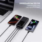 Tech-Protect Powerbank PB02 – 22.5W,  mehrere USB Ports, LED – für Smartphones und andere Geräte – 20.000 mAh – Produktbild 4