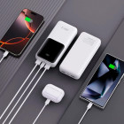 Tech-Protect Powerbank PB02 – 22.5W,  mehrere USB Ports, LED – für Smartphones und andere Geräte – 20.000 mAh – Produktbild 6