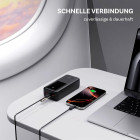 Tech-Protect Powerbank PB03 – 22.5W,  mehrere USB Ports, LED – für Smartphones und andere Geräte – 30.000 mAh – Produktbild 2