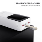 Tech-Protect Powerbank PB03 – 22.5W,  mehrere USB Ports, LED – für Smartphones und andere Geräte – 30.000 mAh – Produktbild 5