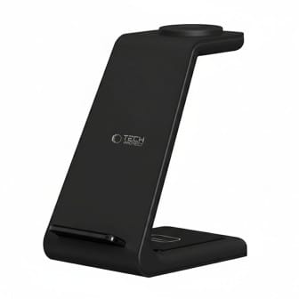Tech-Protect QI15W-A36 – Mehrfach Ladestation Qi Ladegerät für gleichzeitiges Laden mehrerer Geräte – Schwarz Tech-Protect QI15W-A36 – Mehrfach Ladestation Qi Ladegerät für gleichzeitiges Laden mehrerer Geräte – Schwarz