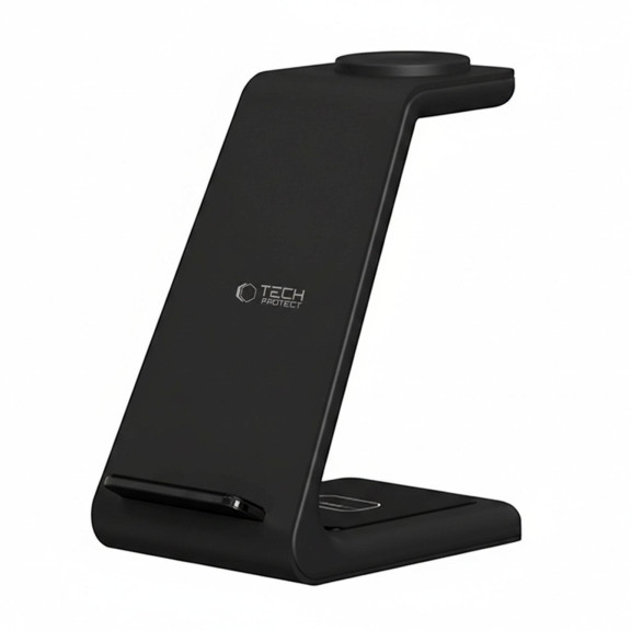 Tech-Protect QI15W-A36 – Mehrfach Ladestation Qi Ladegerät für gleichzeitiges Laden mehrerer Geräte – Weiteres Produktbild 1