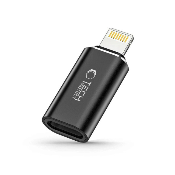 Tech-Protect UltraBoost Lightning auf USB-C Adapter – USB-C zu Lightning Konverter für iPhone und USB-C Geräte – Weiteres Produktbild 1
