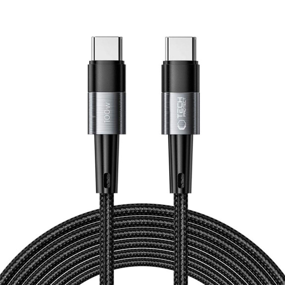 Tech-Protect UltraBoost – USB-C / USB-C PD 100W Schnellladekabel für Smartphones und andere Geräte – 3m  – Weiteres Produktbild 1