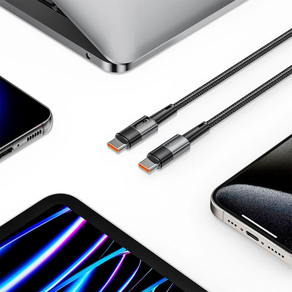 Tech-Protect UltraBoost – USB-C / USB-C PD 100W Schnellladekabel für Smartphones und andere Geräte – 3m  – Weiteres Produktbild 5