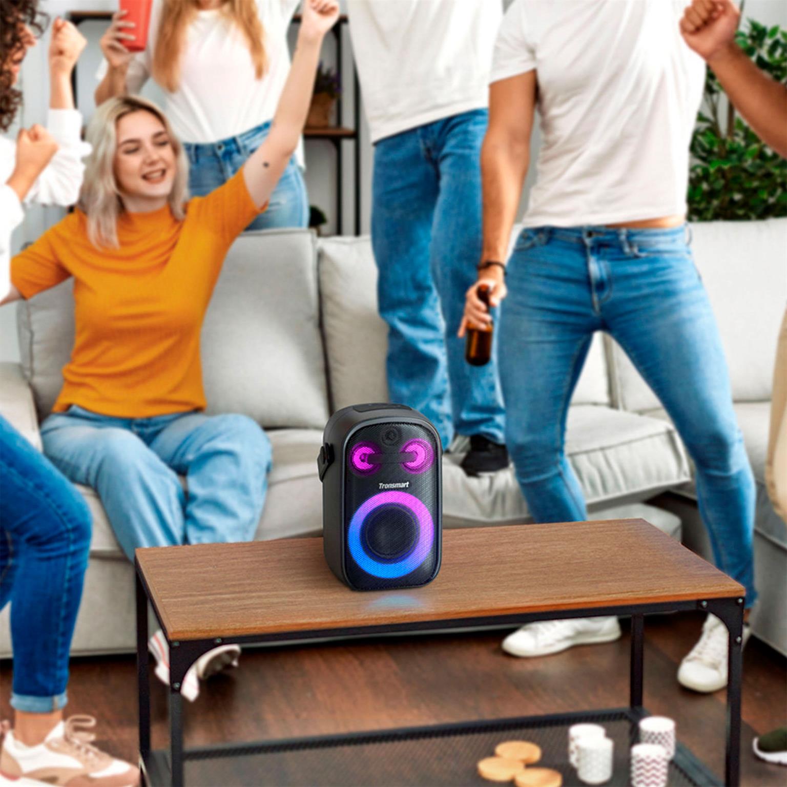 Tronsmart Halo 100 – 60W Bluetooth Musikbox, IPX6 Wasserdicht, LED-Lichteffekte, 18h Akku – Weiteres Produktbild 6