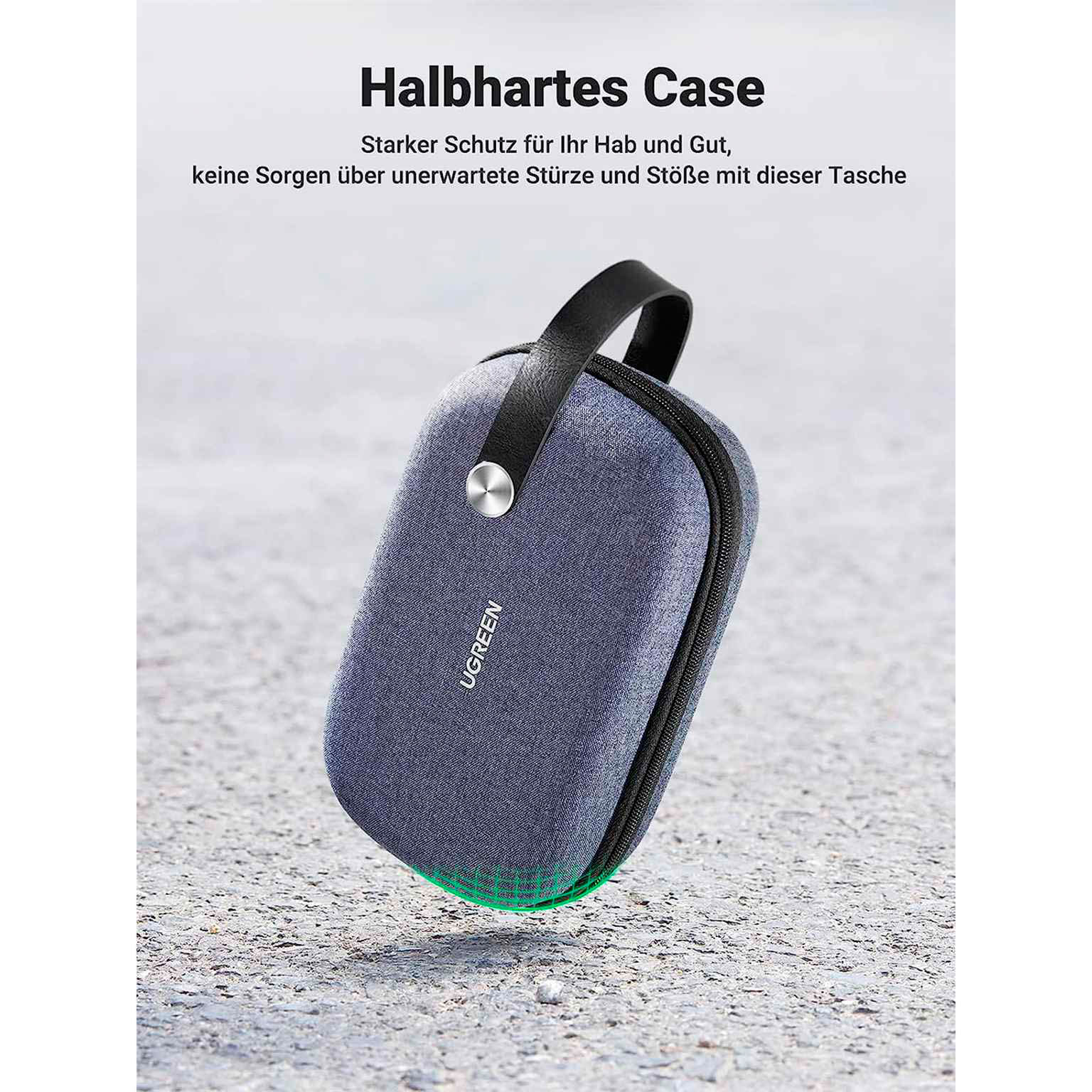 UGREEN Reise Organizer – Universal Organizer für Elektronik Zubehör, Tasche mit Reißverschluss – Weiteres Produktbild 1