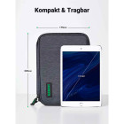Ugreen Elektronik-Reisetasche – Großräumige Zubehörtasche für Kabel und diverse Geräte – Zweischichtig – Weiteres Produktbild 7