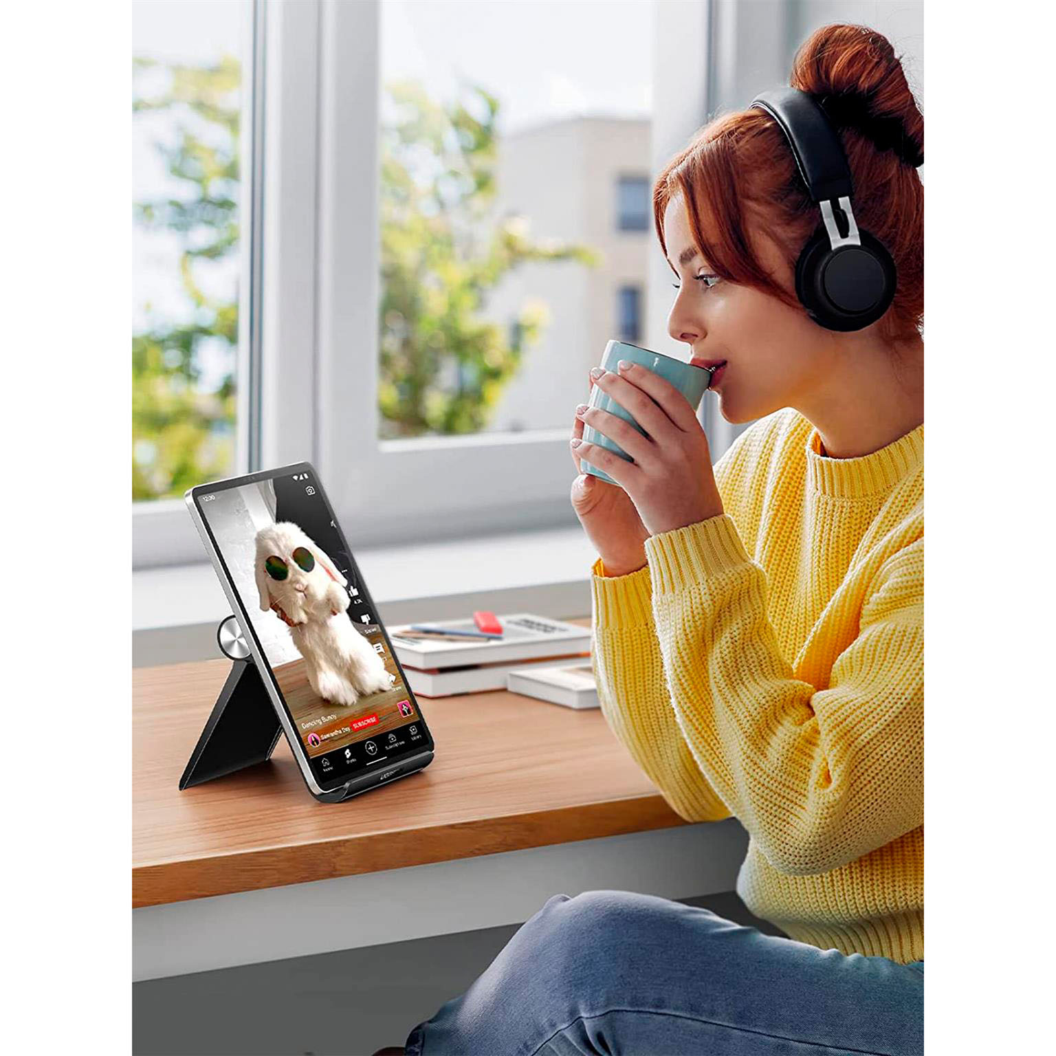 Ugreen Faltbarer Telefonhalter – Tisch-Handyhalter, Tischhalter für Smartphones und Tablets – Weiteres Produktbild 7 Ugreen Faltbarer Telefonhalter – Tisch-Handyhalter, Tischhalter für Smartphones und Tablets – Weiteres Produktbild 7