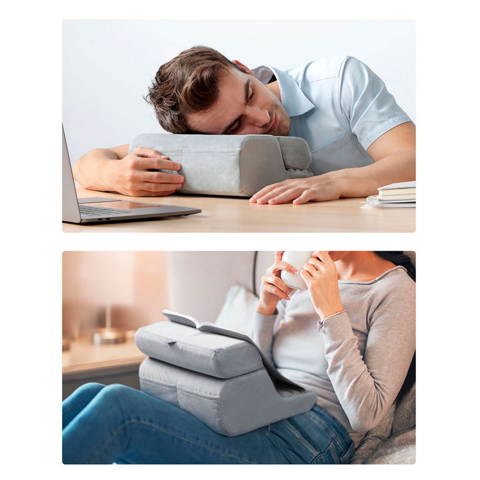 Ugreen Kissen-Tabletständer Velours – Faltbarer Kissenständer für Smartphones und Tablets, Telefonständer Kissen – Weiteres Produktbild 6 Ugreen Kissen-Tabletständer Velours – Faltbarer Kissenständer für Smartphones und Tablets, Telefonständer Kissen – Weiteres Produktbild 6