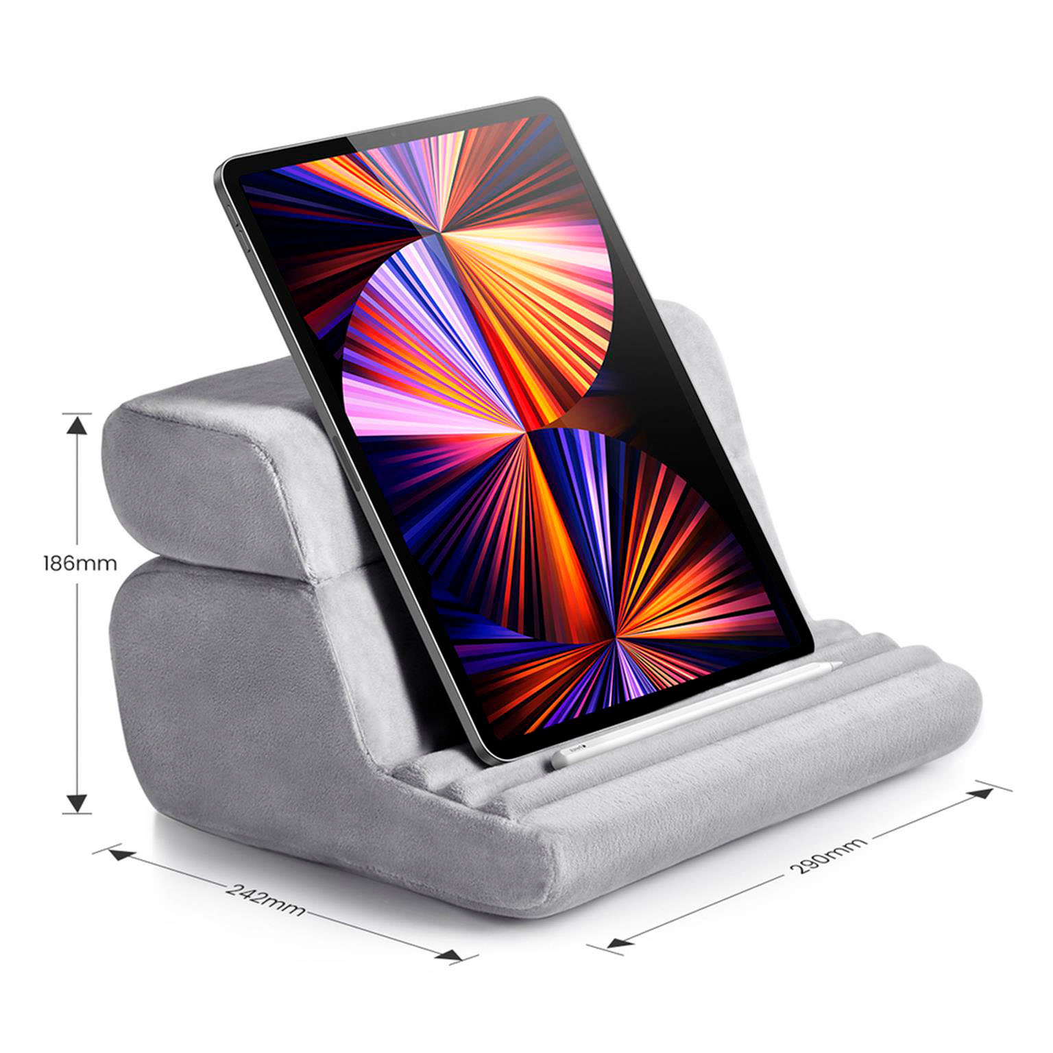 Ugreen Kissen-Tabletständer Velours – Faltbarer Kissenständer für Smartphones und Tablets, Telefonständer Kissen – Weiteres Produktbild 6