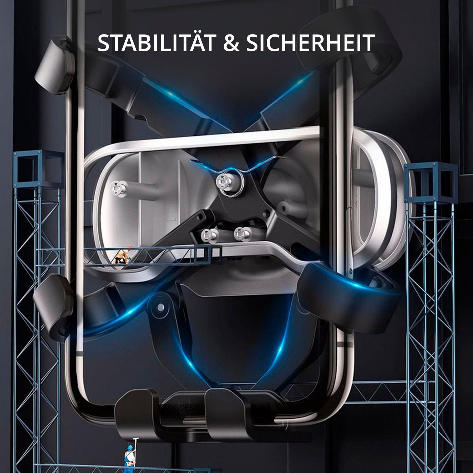 Ugreen Gravity Auto-Telefonhalter – Smartphone Halterung für Auto Lüftungsgitter, stabil und sicher, dreieckiges Design – Weiteres Produktbild 6 Ugreen Gravity Auto-Telefonhalter – Smartphone Halterung für Auto Lüftungsgitter, stabil und sicher, dreieckiges Design – Weiteres Produktbild 6