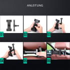 Ugreen Kfz Smartphone/Tablethalterung – Kfz-Halterung für Tablets, Autohalterung an Kopfstütze für Kinder – Weiteres Produktbild 7