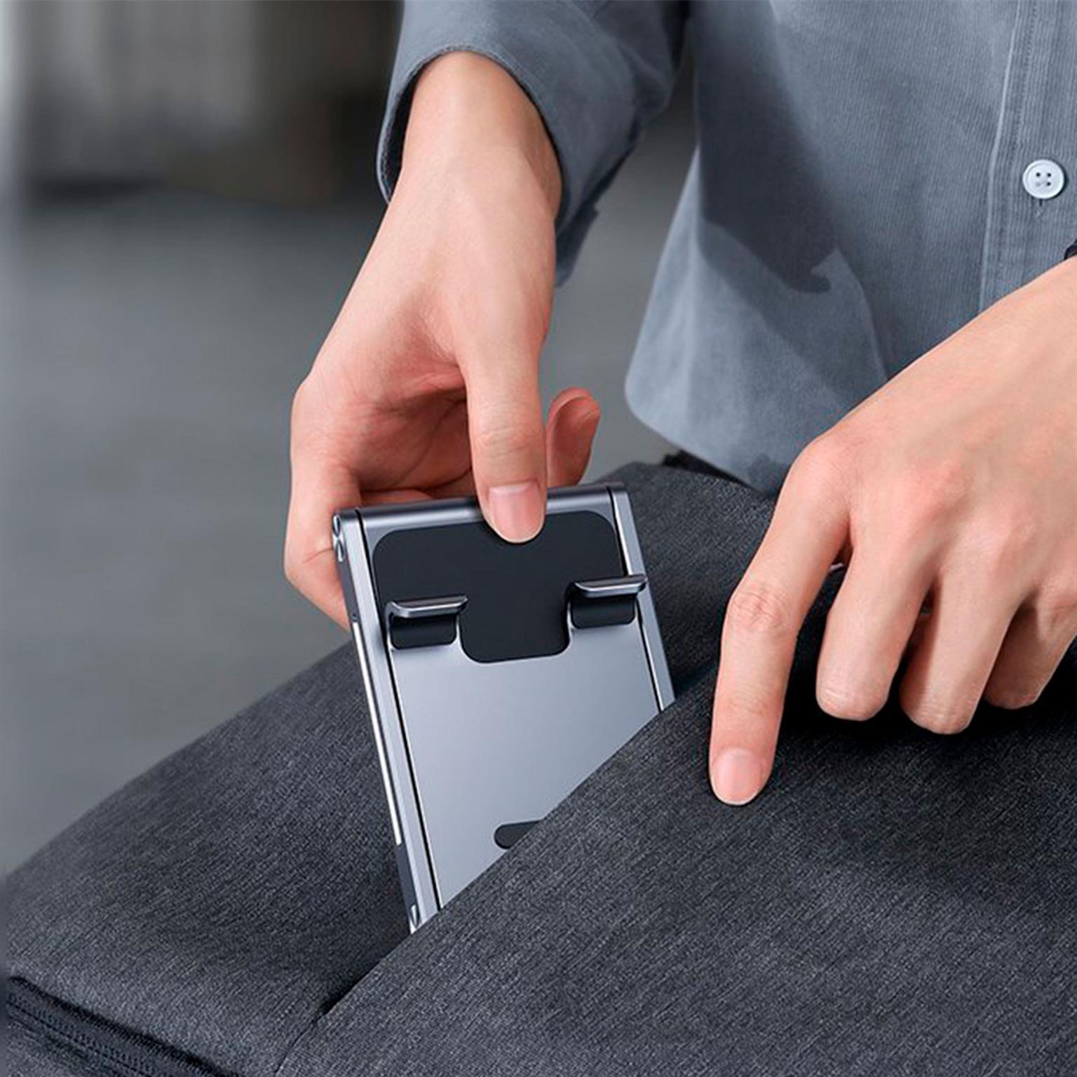 UGREEN Klappbare Smartphone Halterung Metall – Stabiler Telefonhalter, Vielseitige Anwendungsmöglichkeiten – Weiteres Produktbild 6