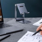 UGREEN Klappbare Smartphone Halterung Metall – Stabiler Telefonhalter, Vielseitige Anwendungsmöglichkeiten – Weiteres Produktbild 8