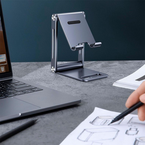 UGREEN Klappbare Smartphone Halterung Metall – Stabiler Telefonhalter, Vielseitige Anwendungsmöglichkeiten – Weiteres Produktbild 8