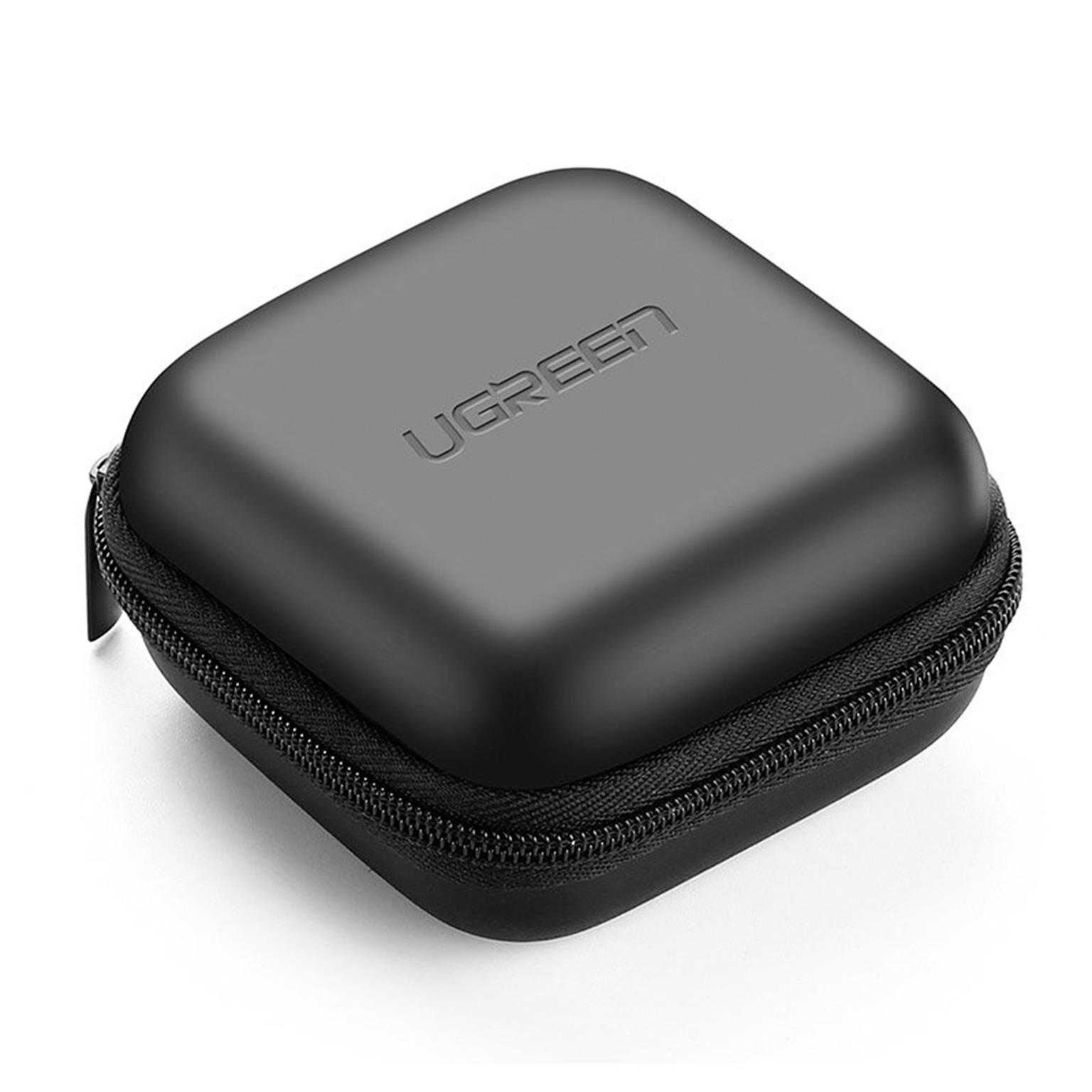 Ugreen Kopfhörer Tasche – 8x8 cm Etui, wasserdicht, Reißverschluss, praktische Aufbewahrung – undefined