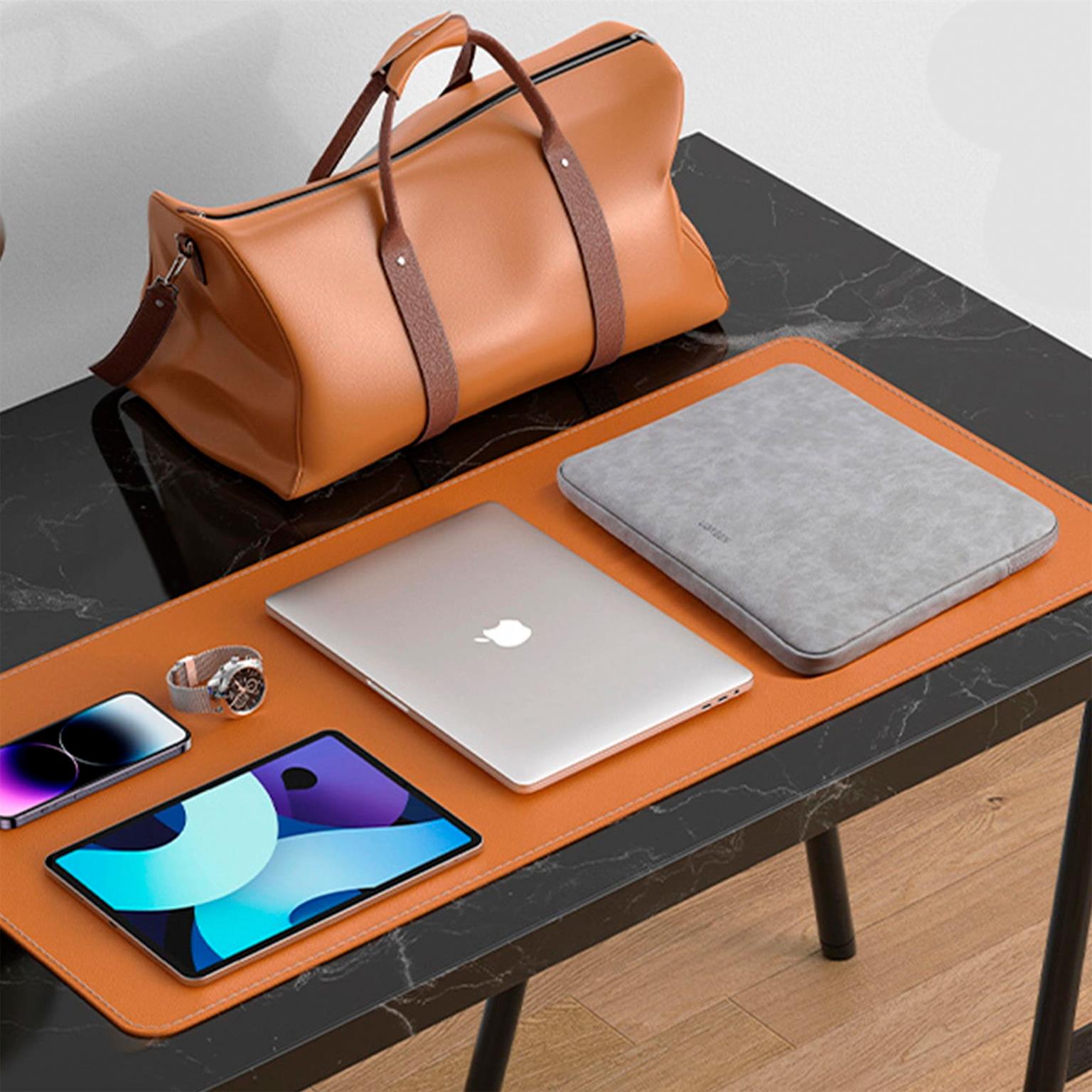 Ugreen Laptop-Tasche – spritzwassergeschützte Laptop-Schutzhülle, PU-Leder, LP187-Serie, 14 bis 14,9 Zoll – Weiteres Produktbild 6