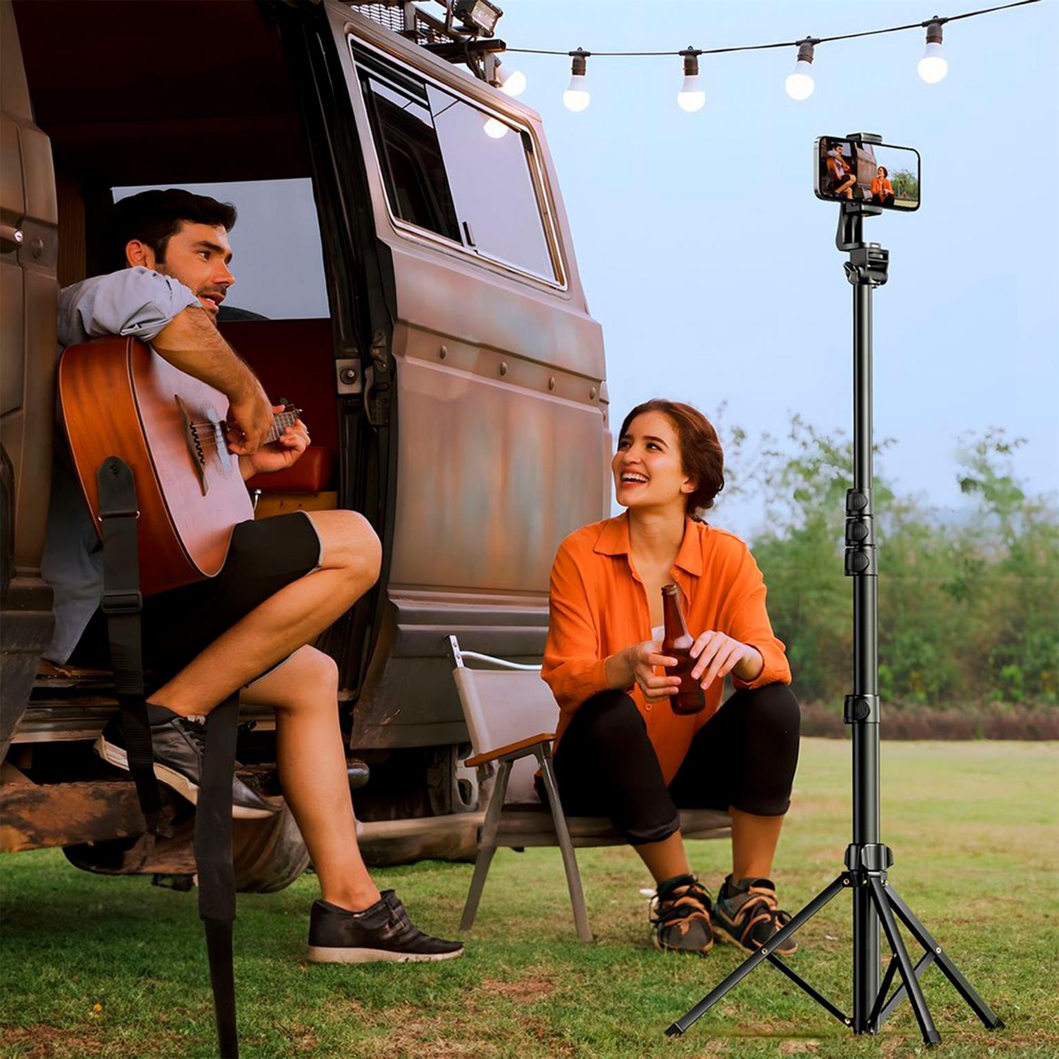 UGREEN LP680 – Vielseitiger Selfie-Stick mit Stativ, Bluetooth-Fernsteuerung – Weiteres Produktbild 2 UGREEN LP680 – Vielseitiger Selfie-Stick mit Stativ, Bluetooth-Fernsteuerung – Weiteres Produktbild 2