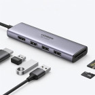 Ugreen Multifunktions-USB-Hub – USB-C für Smartphones und andere Geräte, HDMI, Kartenleser, USB-A – Weiteres Produktbild 3