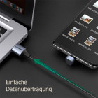 Ugreen Ladekabel – USB-A auf USB-C für Smartphones und anderes, 180 Grad Winkel einseitig, 18W, 1 m – Weiteres Produktbild 5