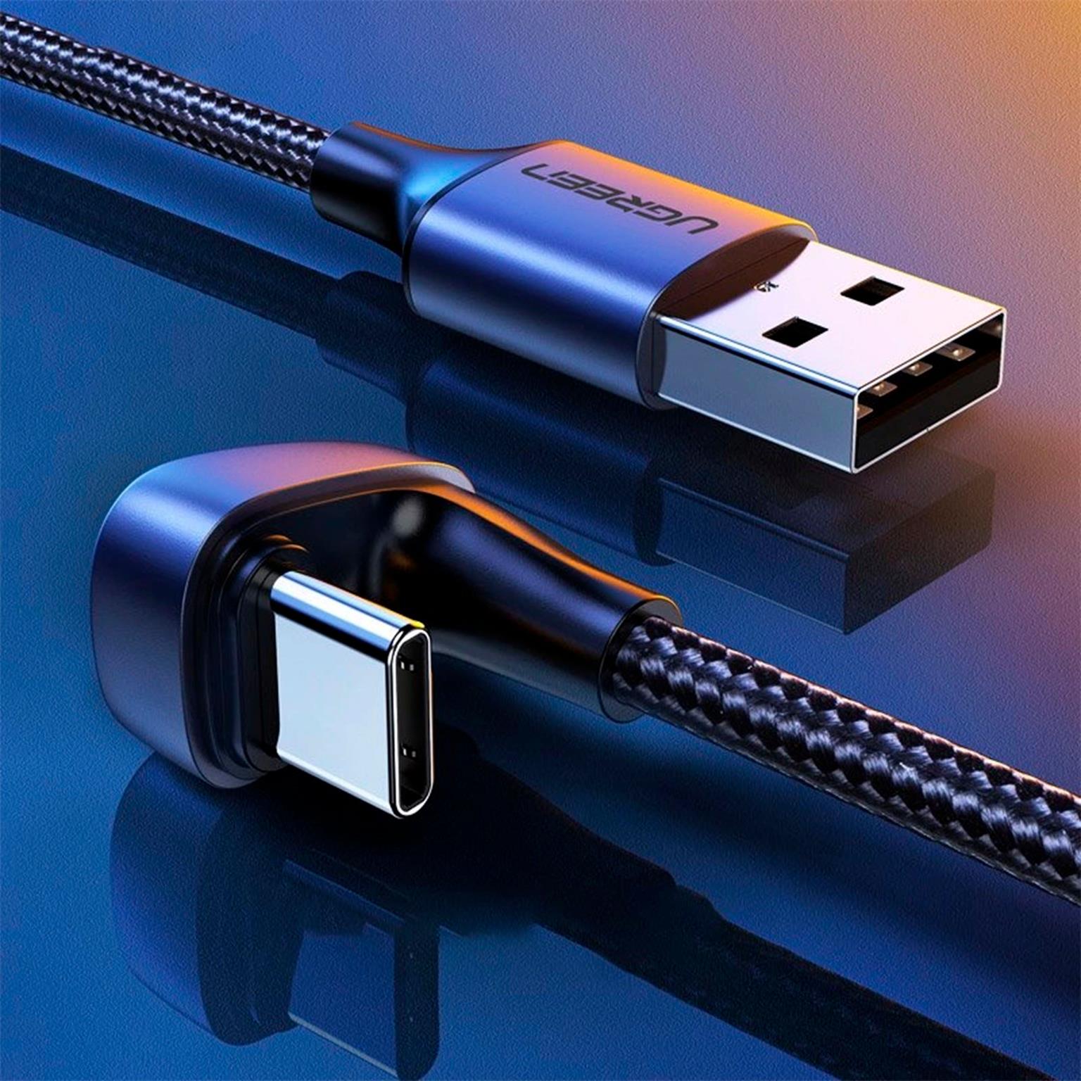 Ugreen Ladekabel – USB-A auf USB-C für Smartphones und anderes, 180 Grad Winkel einseitig, 18W, 1 m – Weiteres Produktbild 6