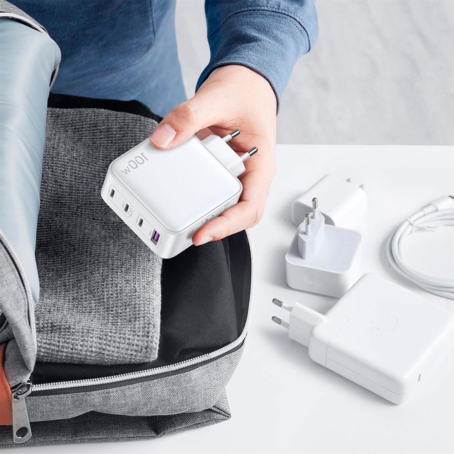 Ugreen CD226 100W – USB C 100W, GaN Schnellladegerät mit Quick Charge und Power Delivery – Weiteres Produktbild 3