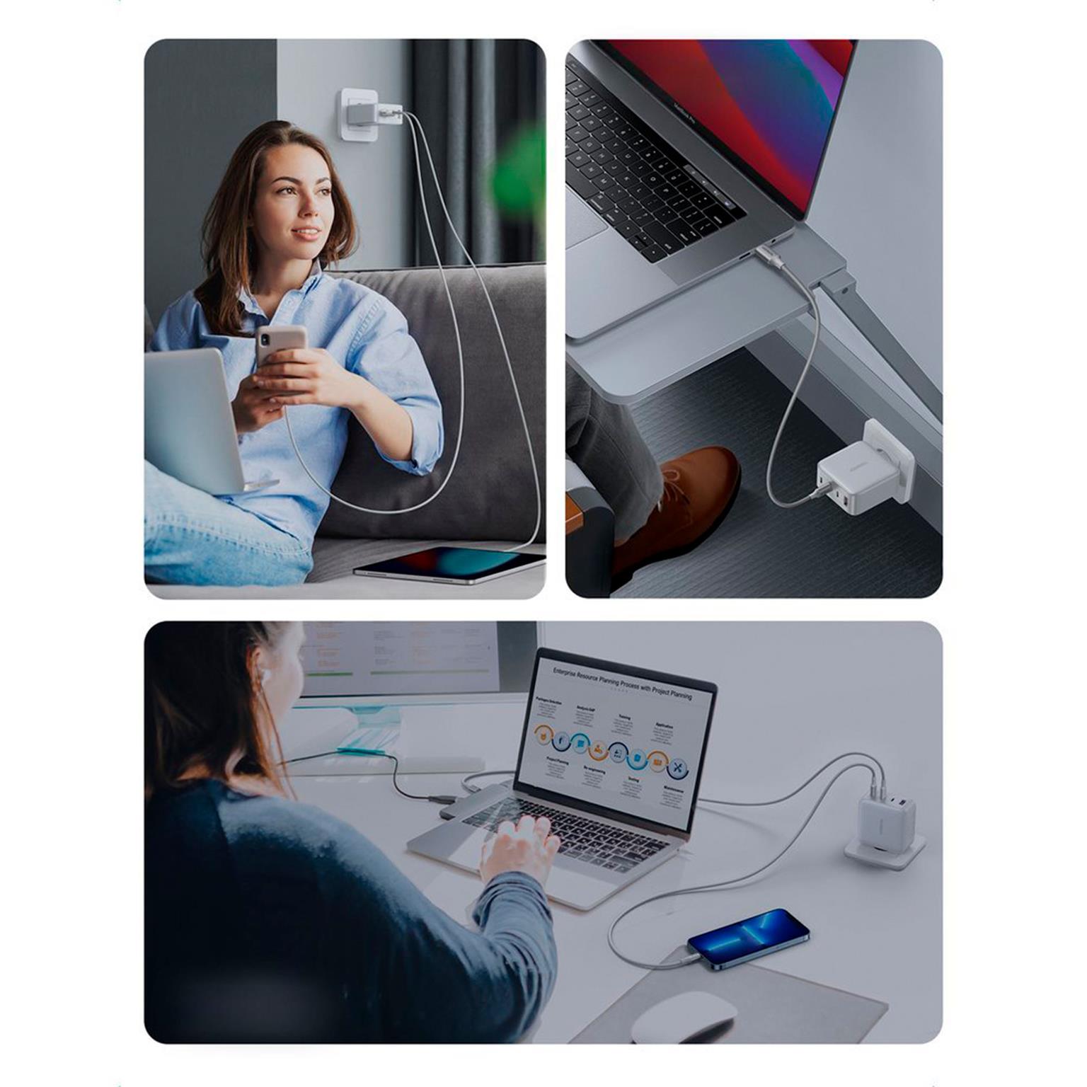 Ugreen CD226 100W – USB C 100W, GaN Schnellladegerät mit Quick Charge und Power Delivery – Weiteres Produktbild 6