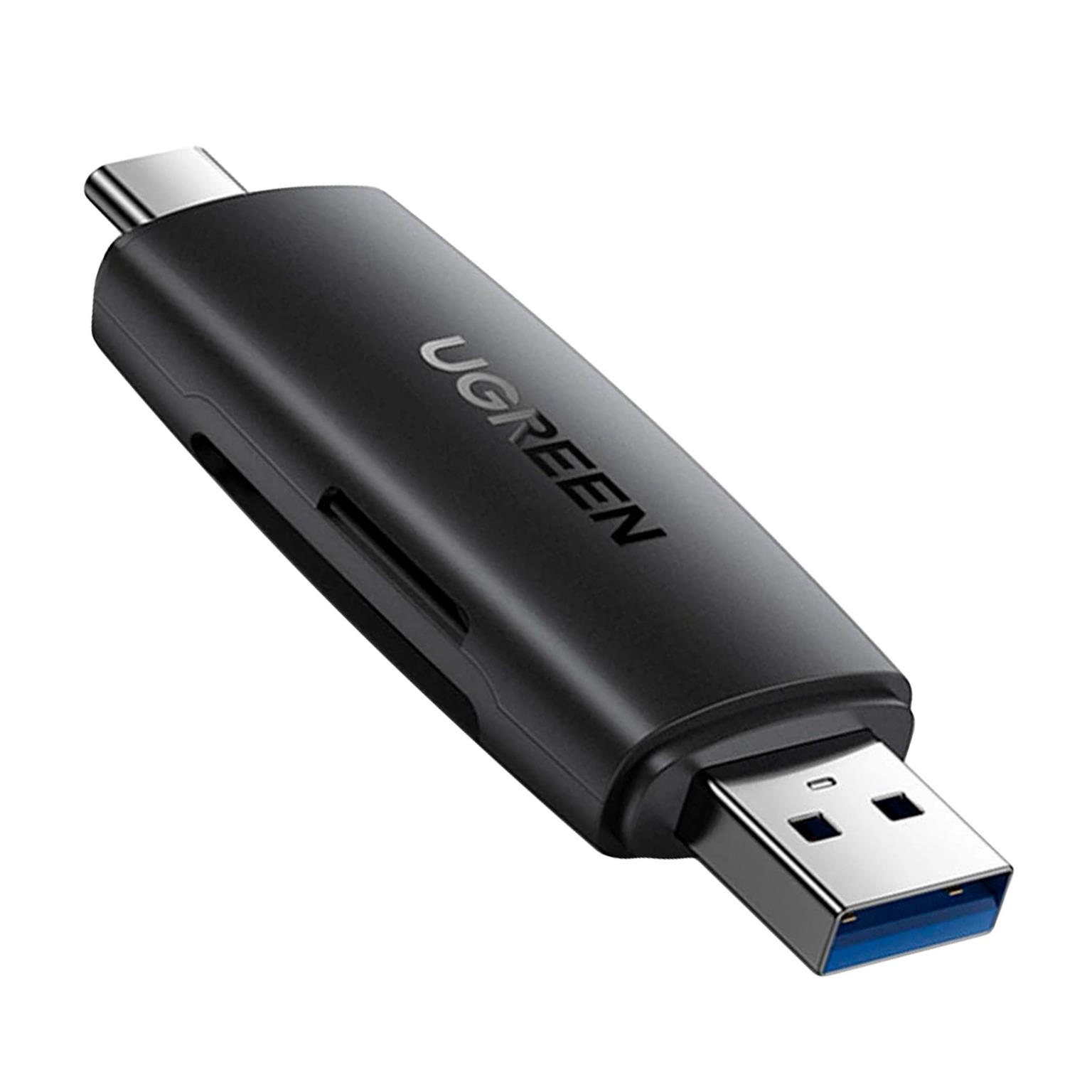 Ugreen SD-/Micro-SD-Kartenleser-Adapter (USB-A / USB-C) – SD-Kartenleser mit USB-C und USB-A Anschluss, Micro-SD – undefined