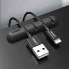 Ugreen Kabelorganisator – Selbstklebender Kabelhalter für Smartphone und andere Geräte, 2er Pack für je 4 Kabel – Weiteres Produktbild 4