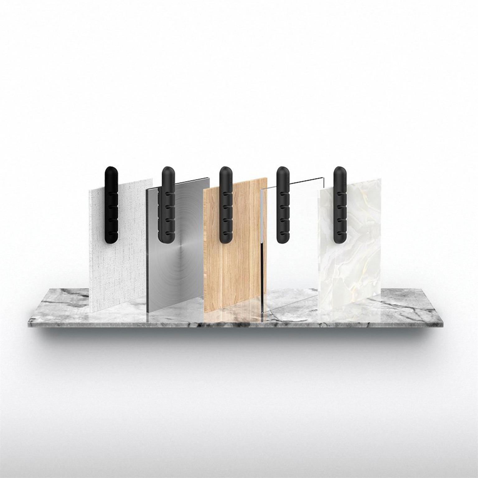 Ugreen Kabelorganisator – Selbstklebender Kabelhalter für Smartphone und andere Geräte, 2er Pack für je 4 Kabel – Weiteres Produktbild 6