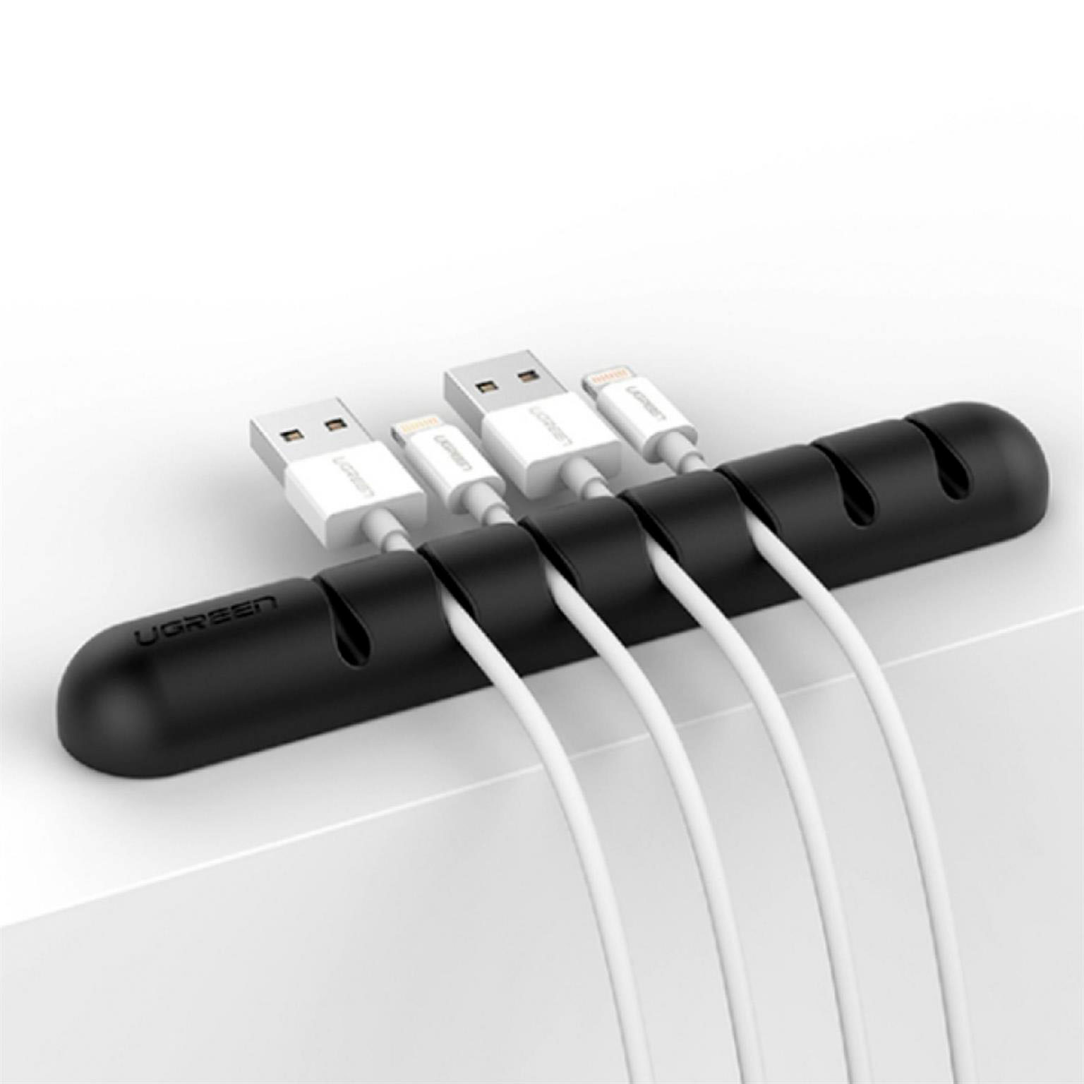Ugreen Kabelorganisator – Selbstklebender Kabelhalter für Smartphone und andere Geräte, für 7 Kabel – Weiteres Produktbild 1