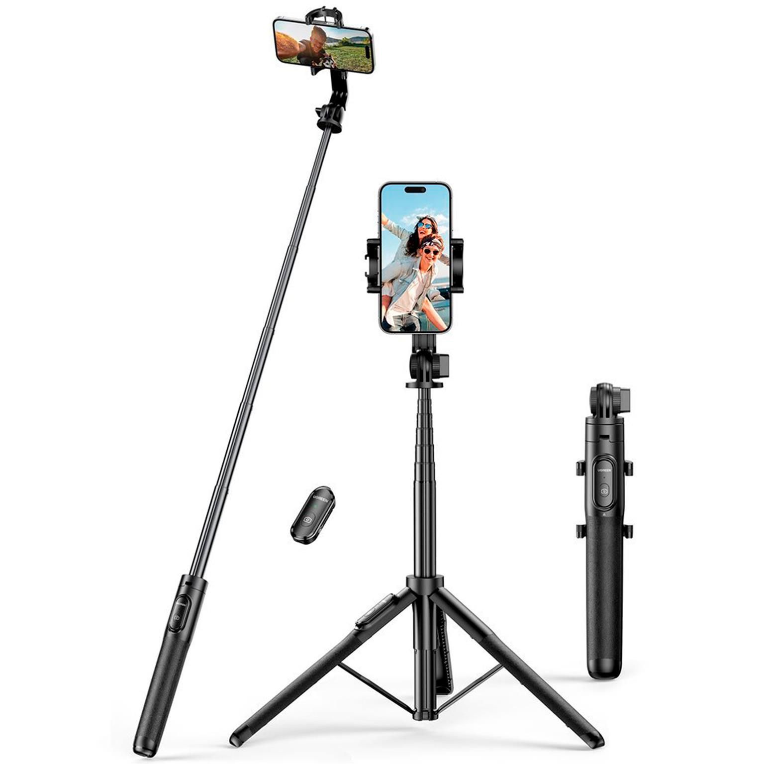 UGREEN Selfie-Stick mit Ständer – Bluetooth Selfie-Stick, Selfie-Stick Stativ für iPhone und Android – Weiteres Produktbild 1 UGREEN Selfie-Stick mit Ständer – Bluetooth Selfie-Stick, Selfie-Stick Stativ für iPhone und Android – Weiteres Produktbild 1