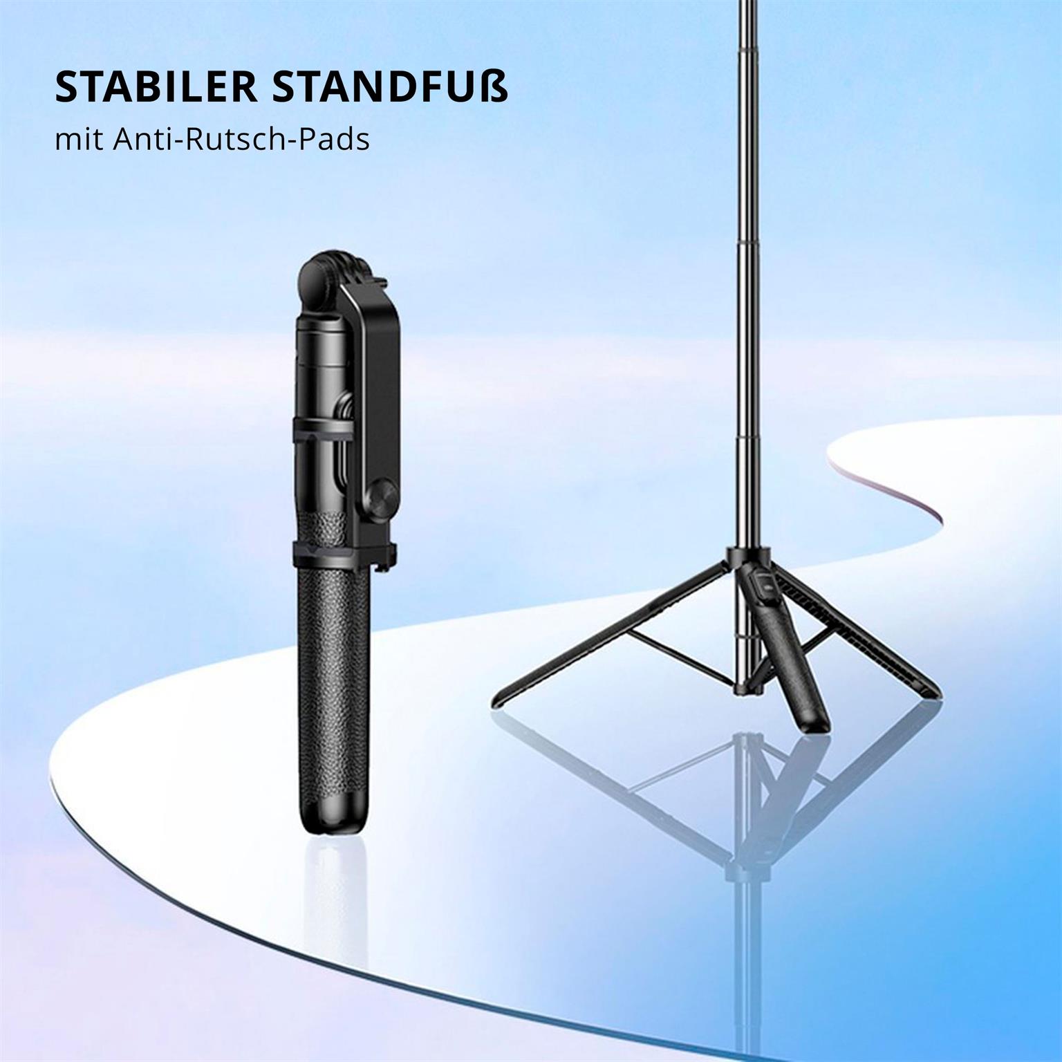 UGREEN Selfie-Stick mit Ständer – Bluetooth Selfie-Stick, Selfie-Stick Stativ für iPhone und Android – Weiteres Produktbild 2