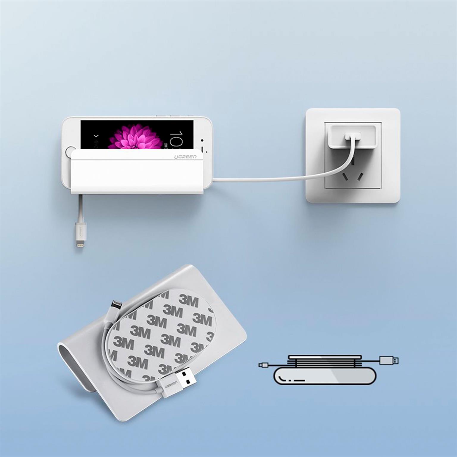 UGREEN Smartphone Wandhalterung – Handy Wandhalterung, Smartphone Wandhalterung ohne Bohren – Weiteres Produktbild 6