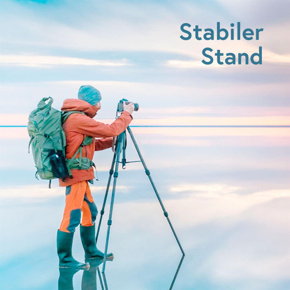 Ugreen Stativ für Smartphones und Kameras – Kamera-Stativ Aluminium, Stativ mit Smartphone-Adapter – Weiteres Produktbild 5