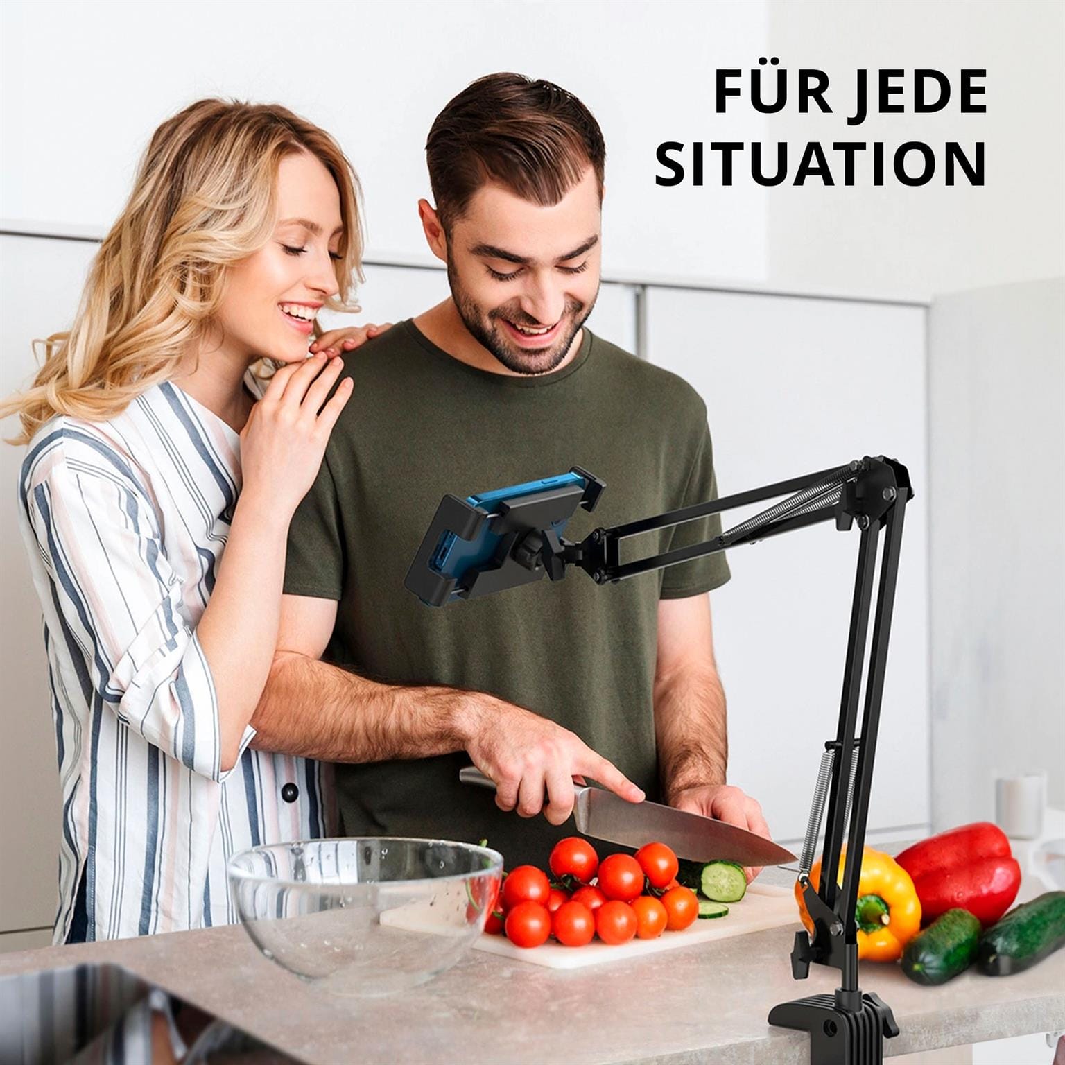 Ugreen Klapparm Halterung – Aluminium-Tischhalterung für Smartphone und Tablet, Stativ Halterung, flexibel – Weiteres Produktbild 3 Ugreen Klapparm Halterung – Aluminium-Tischhalterung für Smartphone und Tablet, Stativ Halterung, flexibel – Weiteres Produktbild 3