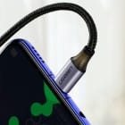 Ugreen Ladekabel – USB-C auf USB-C für Smartphones und anderes, 90 Grad Winkel einseitig, US255 Serie, 60W, 0,5 m – Weiteres Produktbild 4