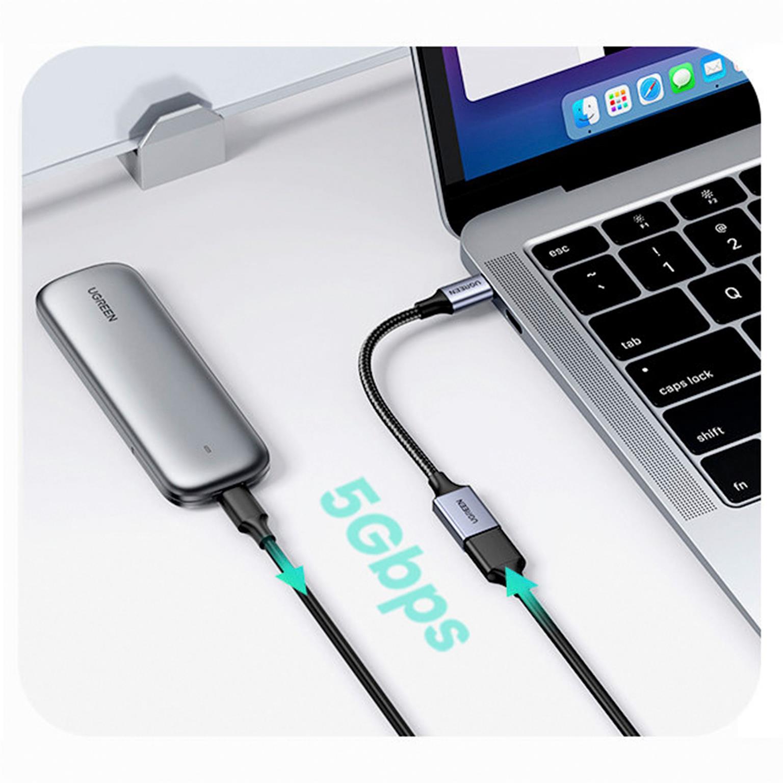 UGREEN USB-C auf USB 3.0 OTG Adapterkabel – USB OTG Adapter, USB-C auf USB Adapter High-Speed – Weiteres Produktbild 5 UGREEN USB-C auf USB 3.0 OTG Adapterkabel – USB OTG Adapter, USB-C auf USB Adapter High-Speed – Weiteres Produktbild 5