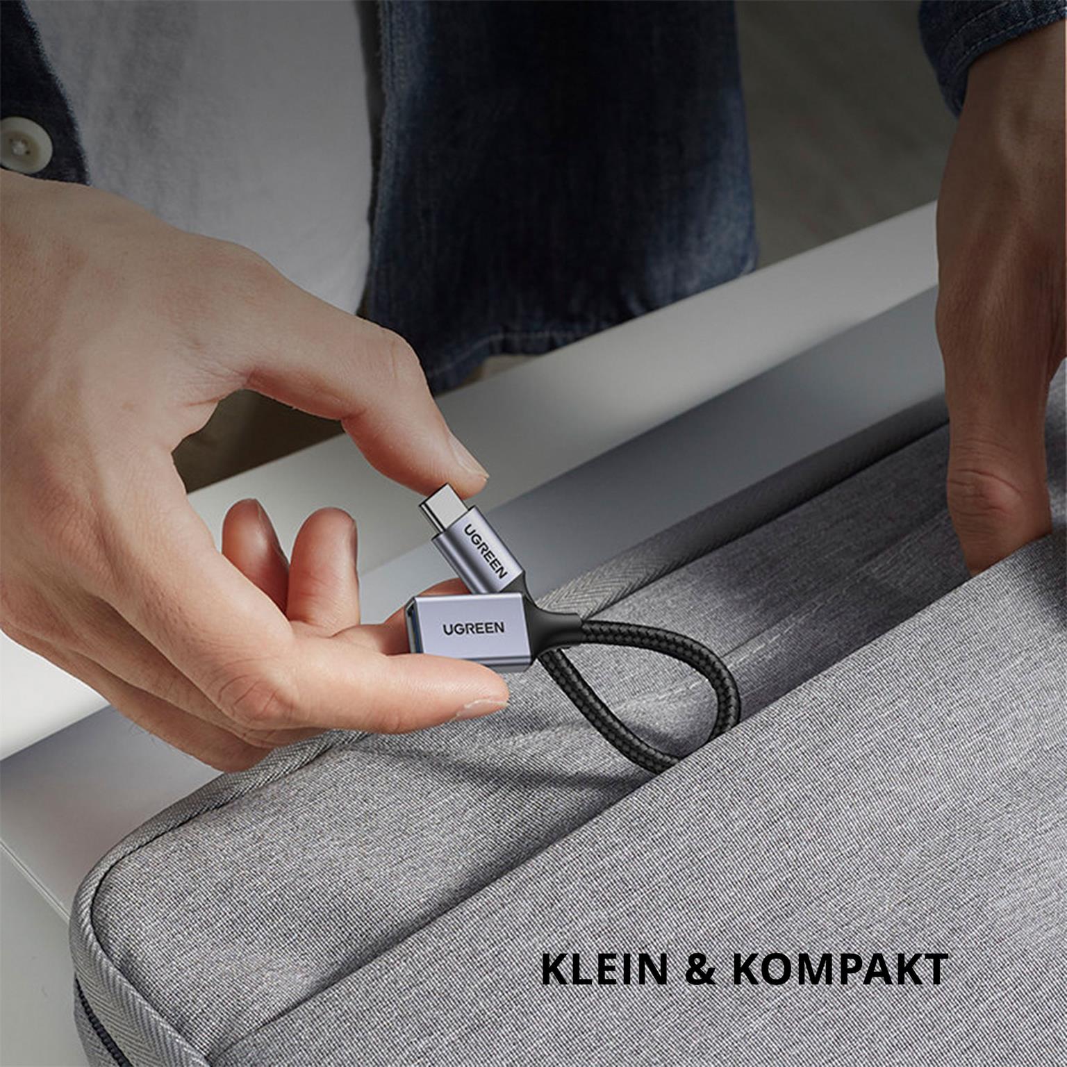 UGREEN USB-C auf USB 3.0 OTG Adapterkabel – USB OTG Adapter, USB-C auf USB Adapter High-Speed – Weiteres Produktbild 6 UGREEN USB-C auf USB 3.0 OTG Adapterkabel – USB OTG Adapter, USB-C auf USB Adapter High-Speed – Weiteres Produktbild 6