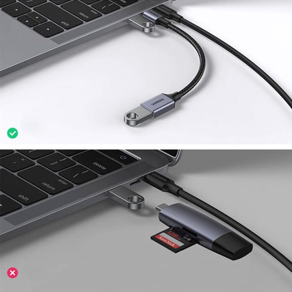 Ugreen USB-C auf USB-A 3.0 OTG Adapterkabel – Schneller Datenadapter – Weiteres Produktbild 7 Ugreen USB-C auf USB-A 3.0 OTG Adapterkabel – Schneller Datenadapter – Weiteres Produktbild 7