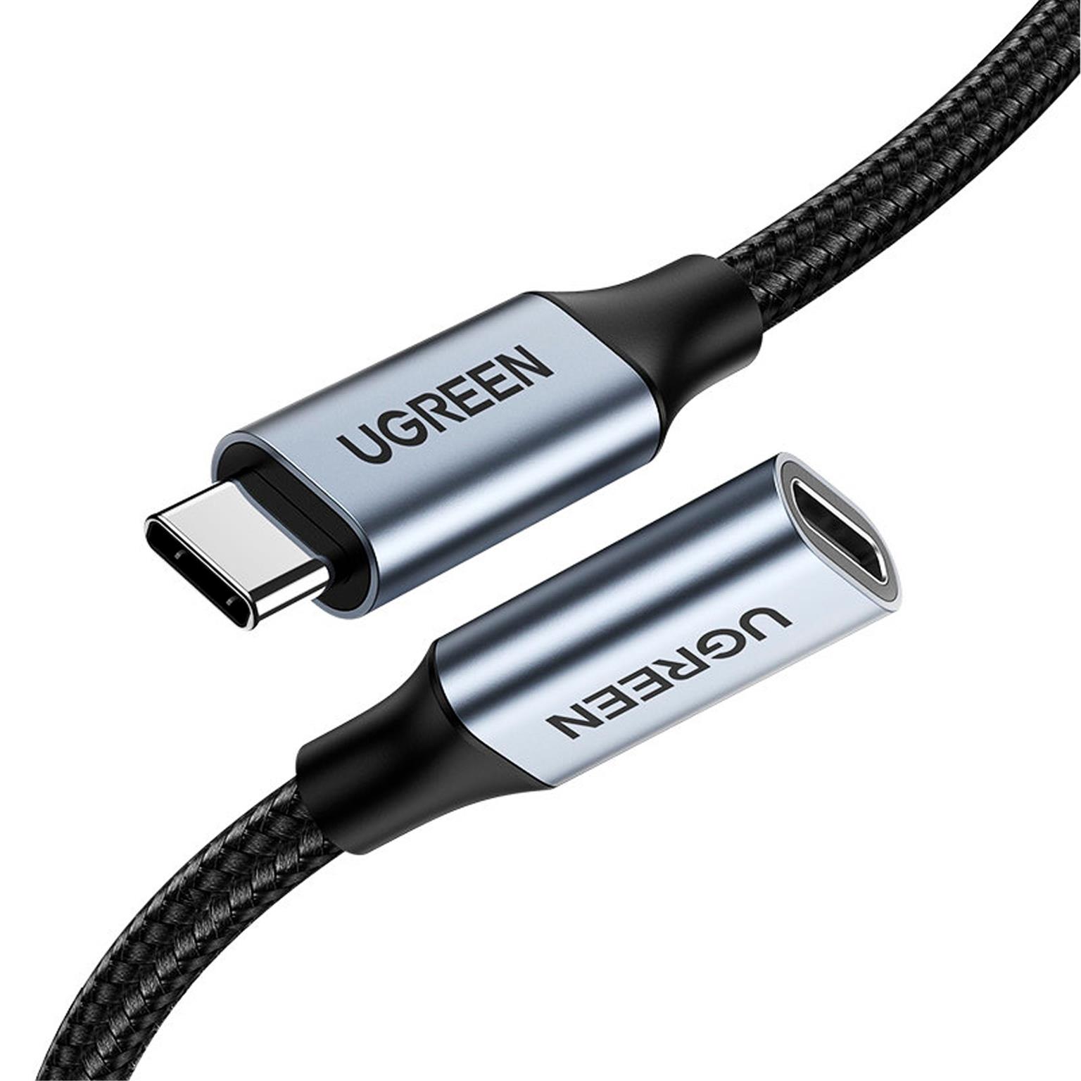 Ugreen US372 USB-C Verlängerungskabel – USB 3.1 Typ-C, 10 Gb/s, 1m Schnelllade- und Datenkabel – Weiteres Produktbild 1 Ugreen US372 USB-C Verlängerungskabel – USB 3.1 Typ-C, 10 Gb/s, 1m Schnelllade- und Datenkabel – Weiteres Produktbild 1