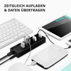 Ugreen USB-Hub US219 – USB-A auf USB-A Hub, 7 Ports, USB 3.0 Hub mit Netzteil, 1 Meter Kabel, Plug-and-Play – Weiteres Produktbild 3