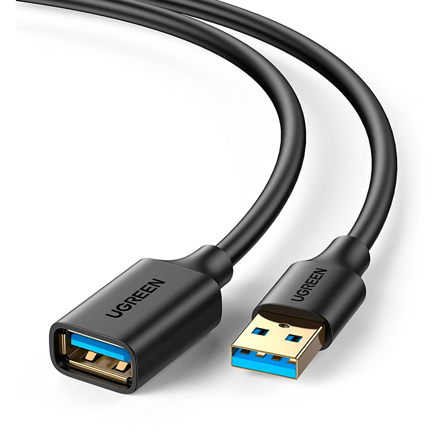 Ugreen Verlängerungskabel – USB-A (w.) auf USB-A (m.) für Smartphones und andere Geräte, 5Gb/s, Länge 1,5 m – Weiteres Produktbild 2