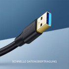 Ugreen USB 3.0 Verlängerungskabel – USB-A Stecker auf Buchse 2m – Produktbild 2
