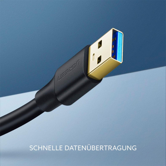 Ugreen USB 3.0 Verlängerungskabel – USB-A Stecker auf Buchse 2m – Weiteres Produktbild 2